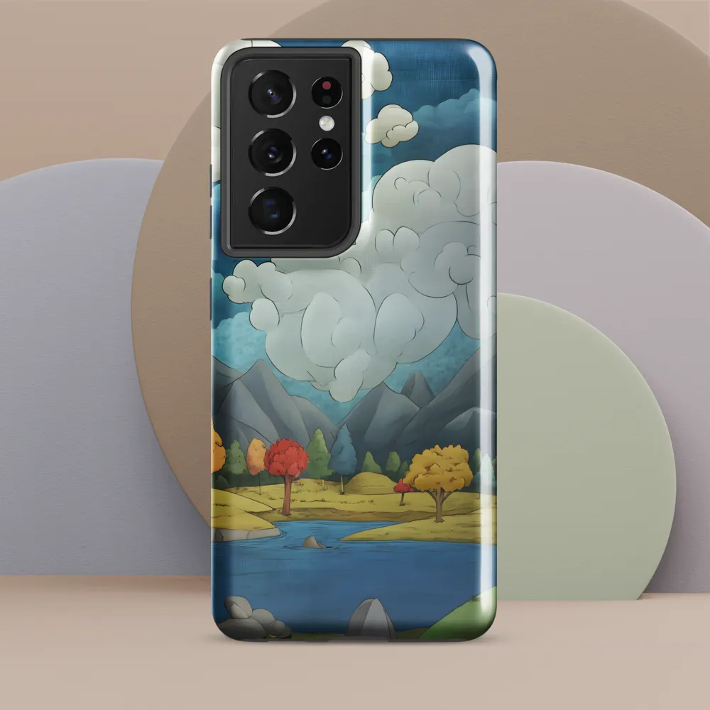 Whimsical Serenity: A Tranquil Landscape