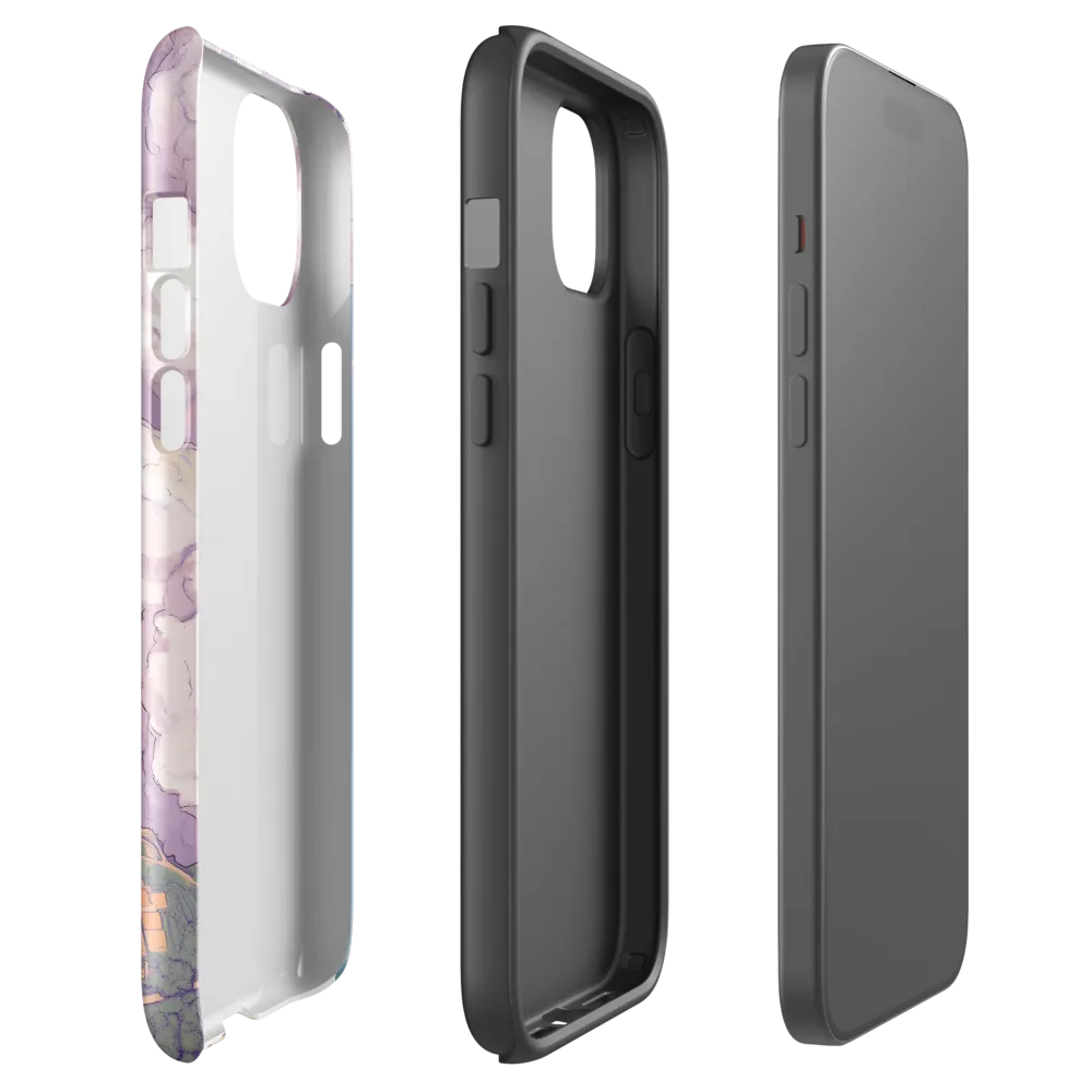 Serenity Over the Coast | Phone Case |  15 Plus | Tough Case | Glossy