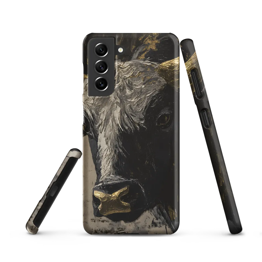 Majestic Bull: The Power in Black and Gold