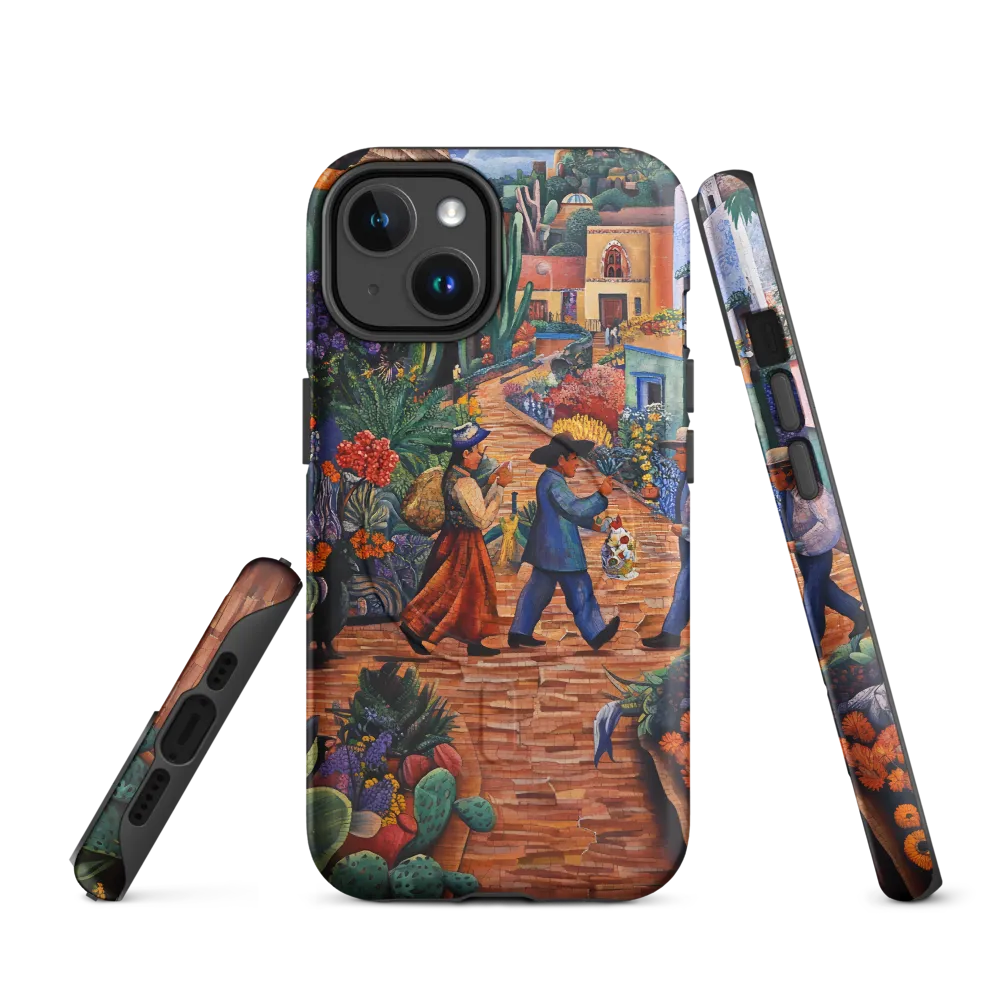 A Mosaic Journey Through Colorful Landscapes