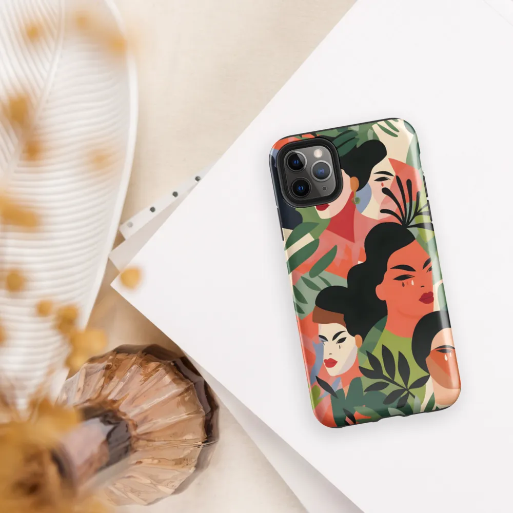 Harmony of Nature and Femininity | Phone Case |  11 Pro Max | Tough Case | Glossy