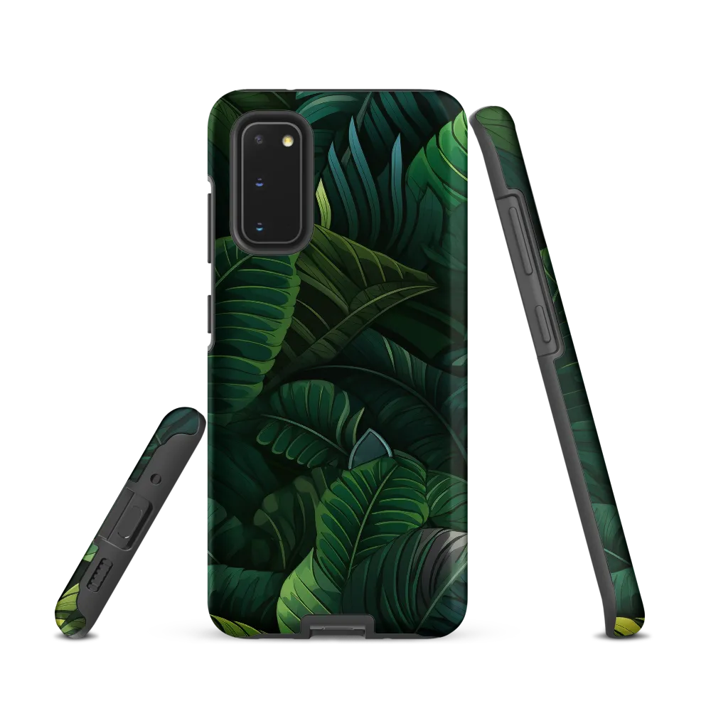 Lush Canopy: A Tropical Foliage Study