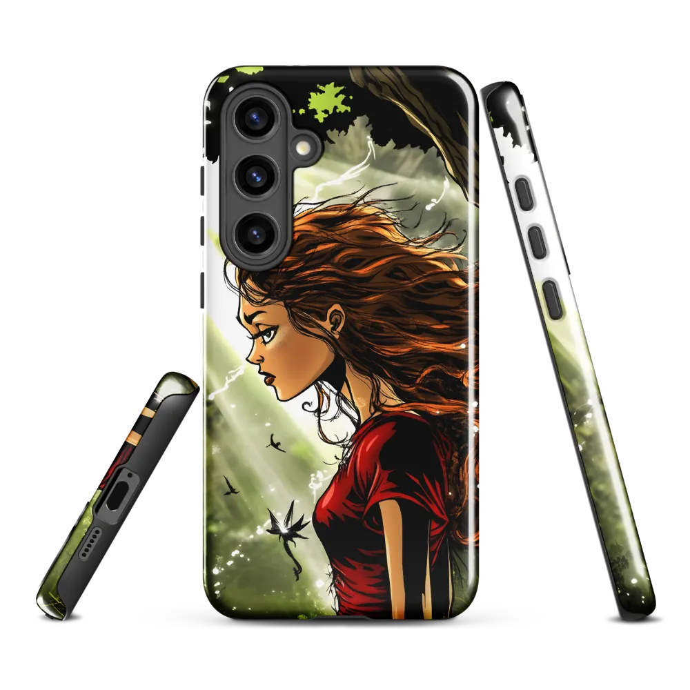 Whispers of Enchantment | Phone Case |  S24 Plus | Tough Case | Glossy