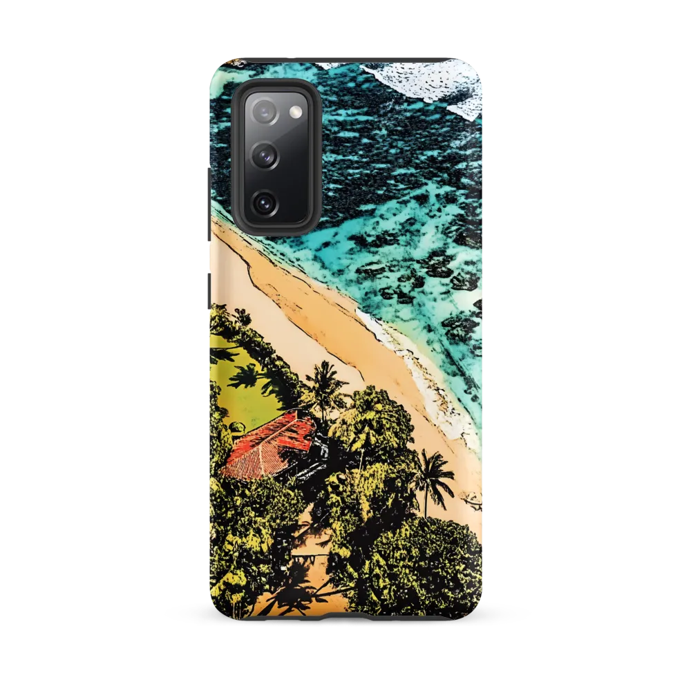 Aerial Serenity: Coastal Escape