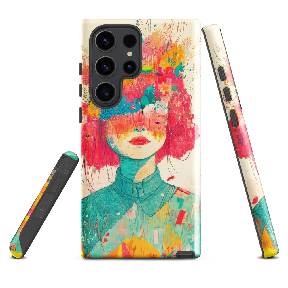 Whimsical Floral Portrait