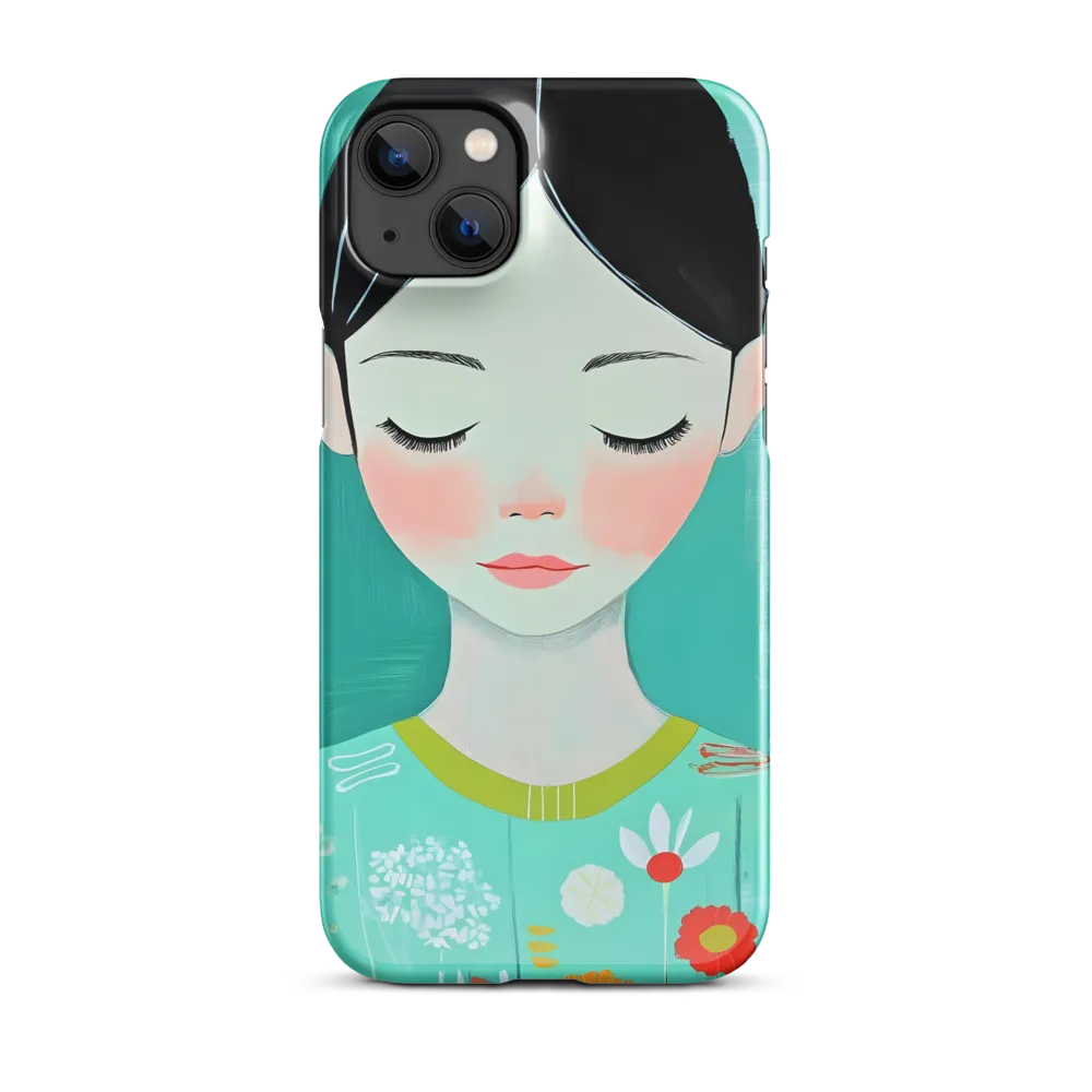 Tranquil Blossom | Phone Case |  14 Plus | Snap Case | Glossy
