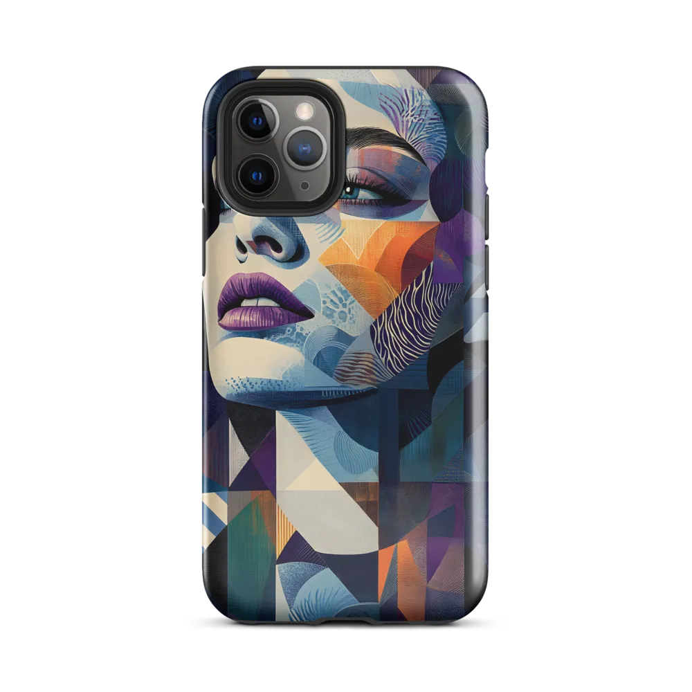 Fragmented Mystery: A Modern Portrait