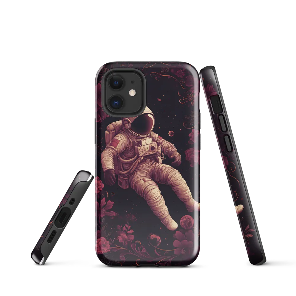 Cosmic Bloom: An Astronaut's Journey