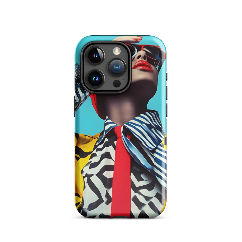 Chic Confidence in Bold Patterns
