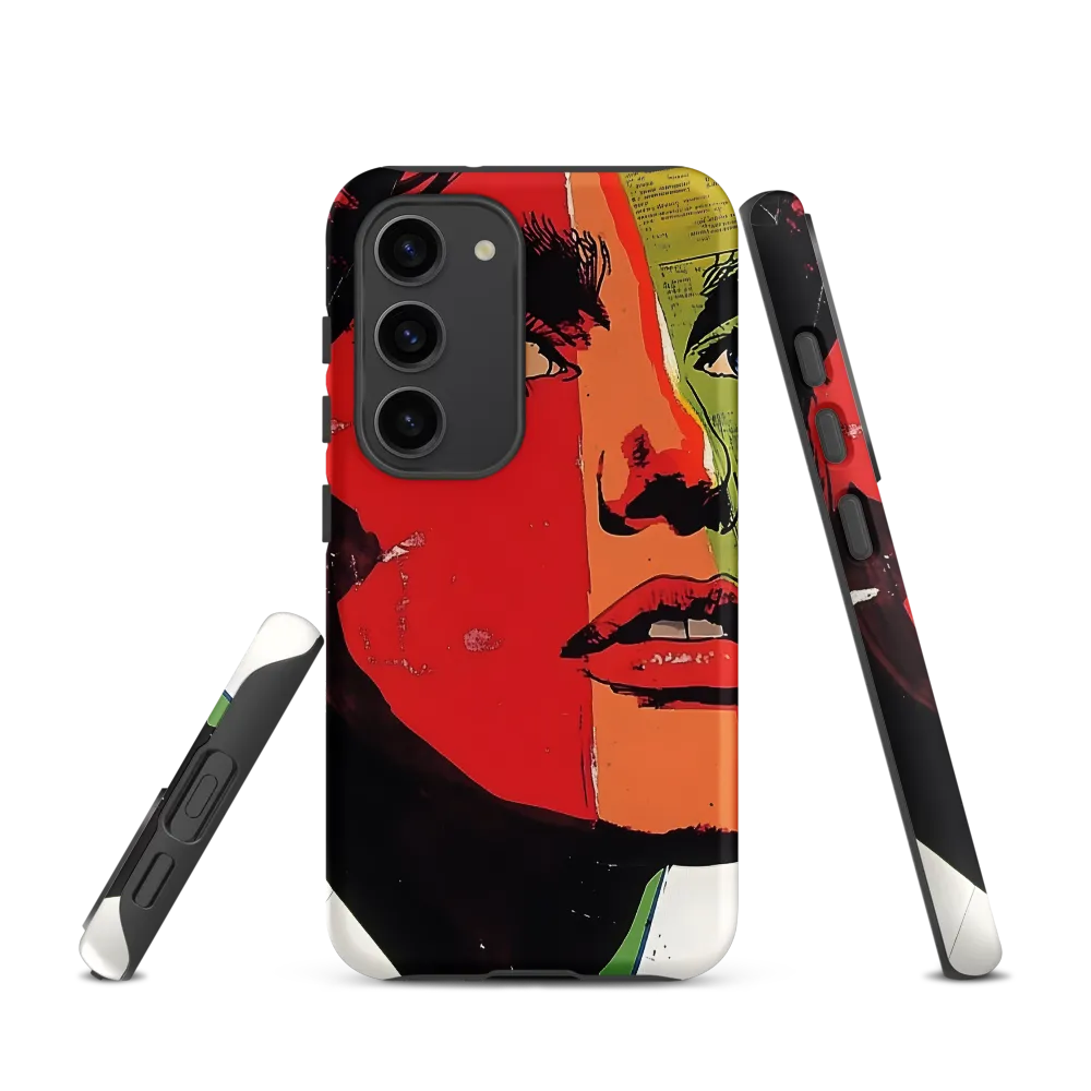 Vibrant Expressions: A Pop Art Portrait