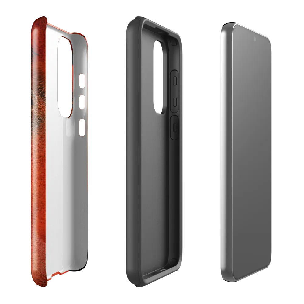 Gaze of Intensity | Phone Case |  S23 Plus | Tough Case | Glossy