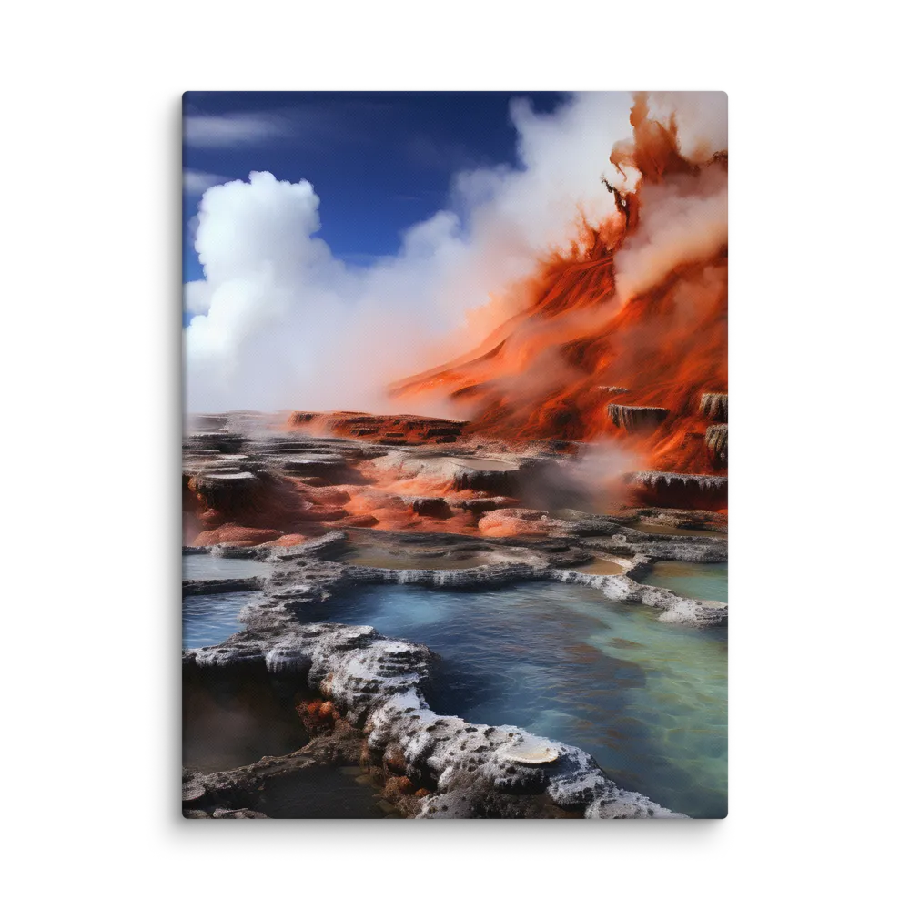 Nature's Fury: The Volcano's Expression