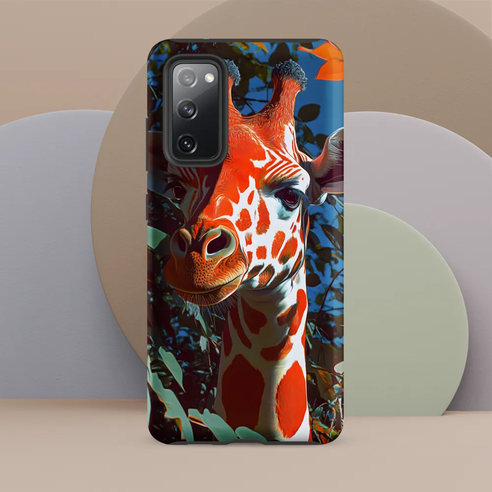 Giraffe in the Lush Canopy