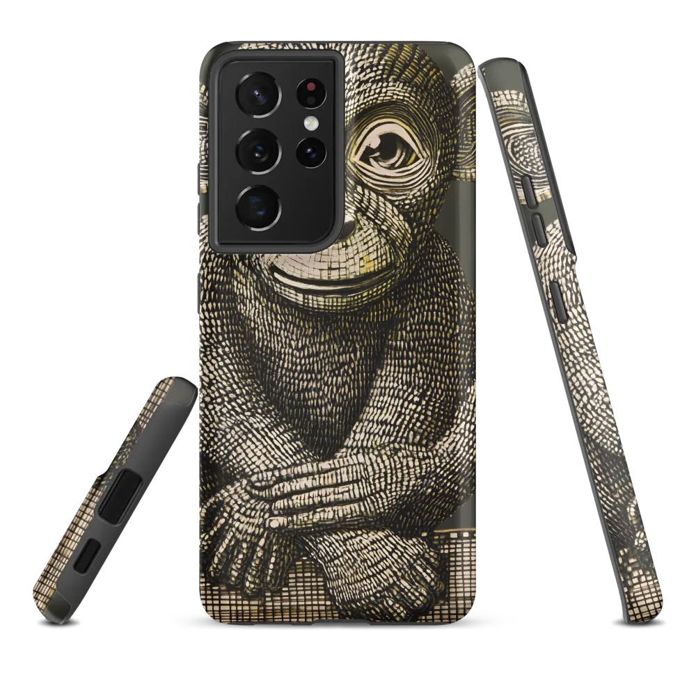 Intricate Primate Portrait