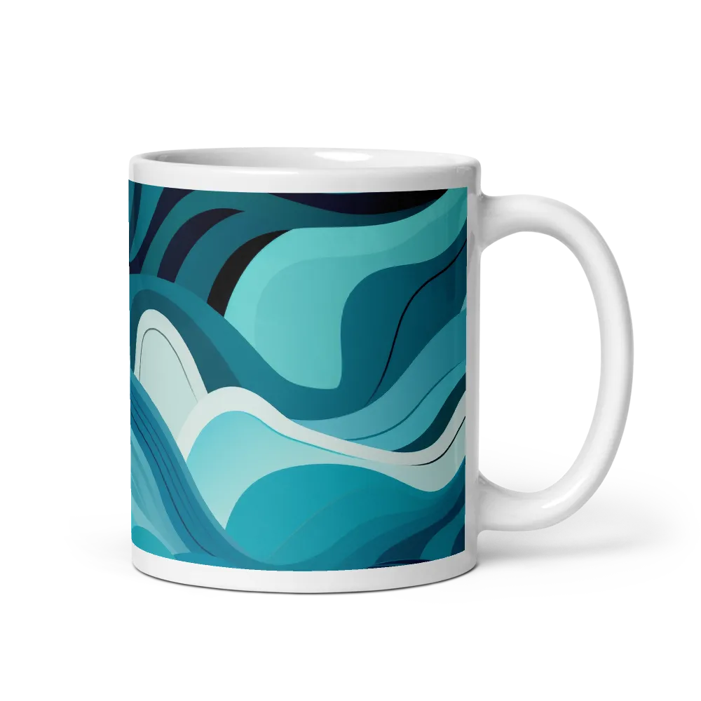 Ebb and Flow | Mug with White inside | 11 oz