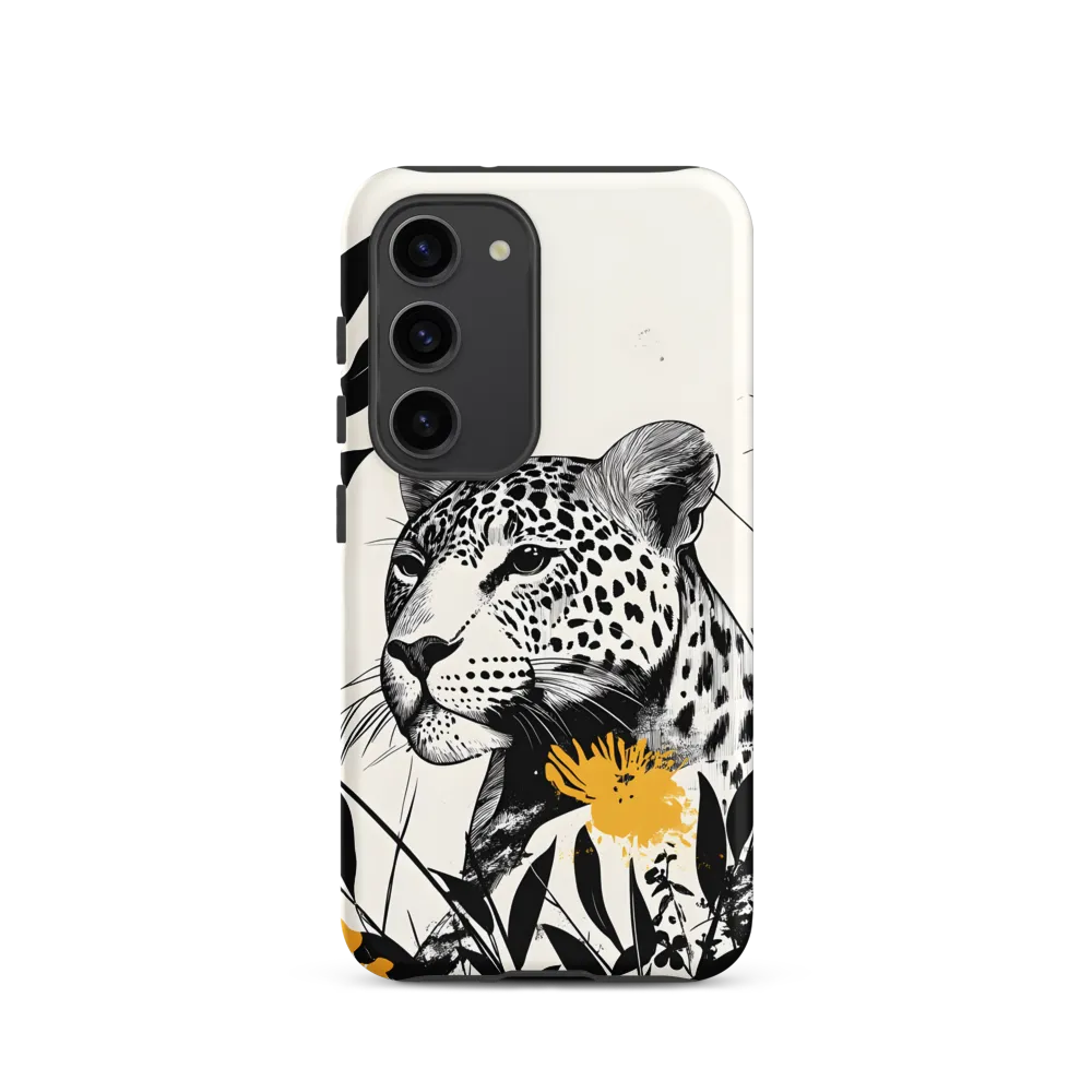 Majestic Leopard Amongst Flora