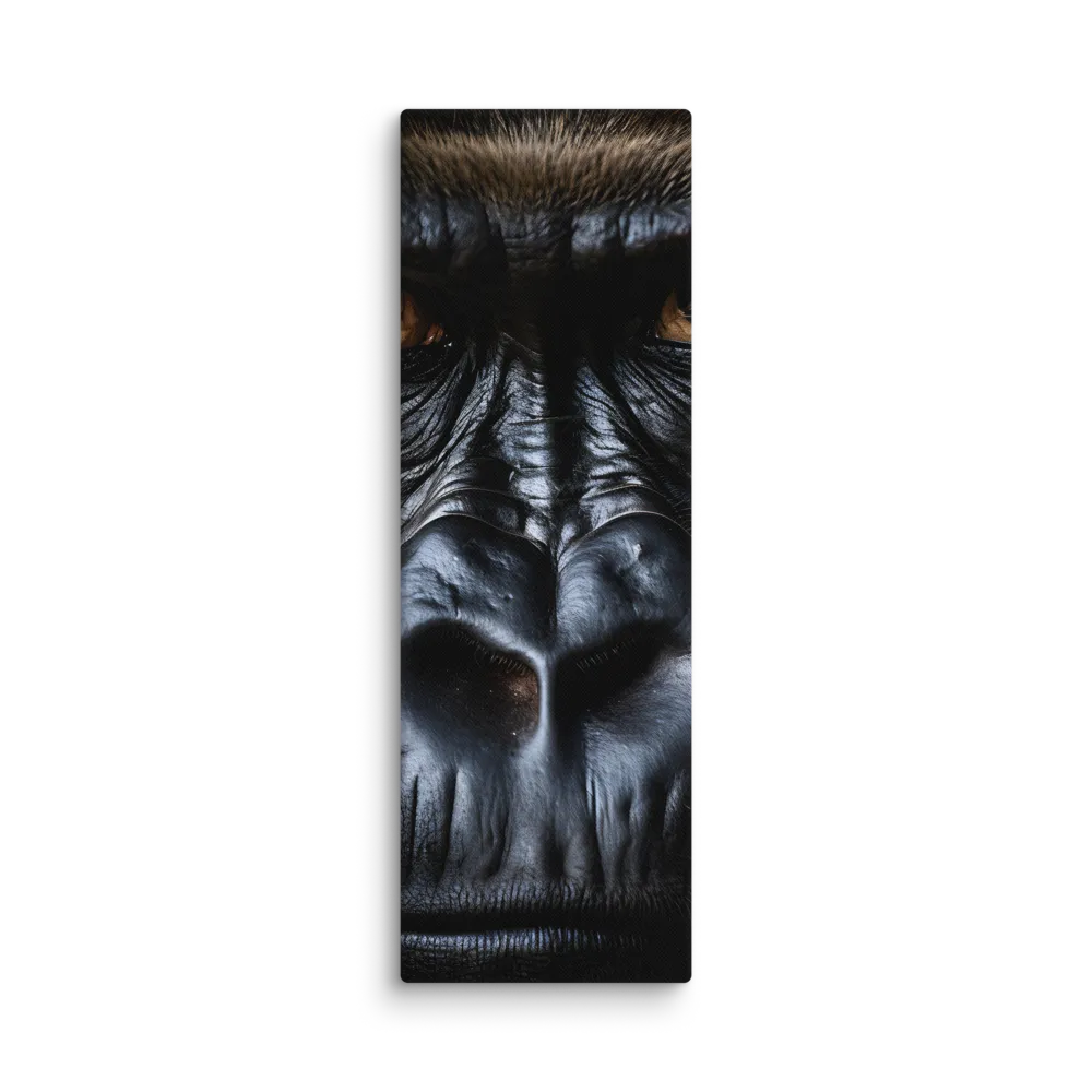 Gaze of the Wild: A Gorilla's Portrait