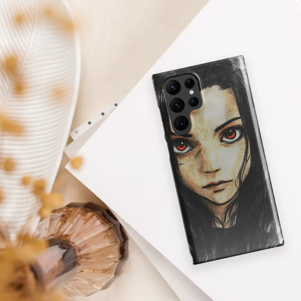 Eyes of Intensity | Phone Case |  S22 Ultra | Snap Case | Glossy