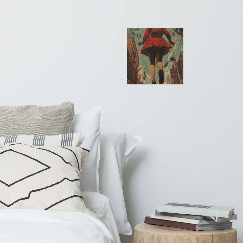 Flight of the Urban Dreamer | Poster | 12″×12″