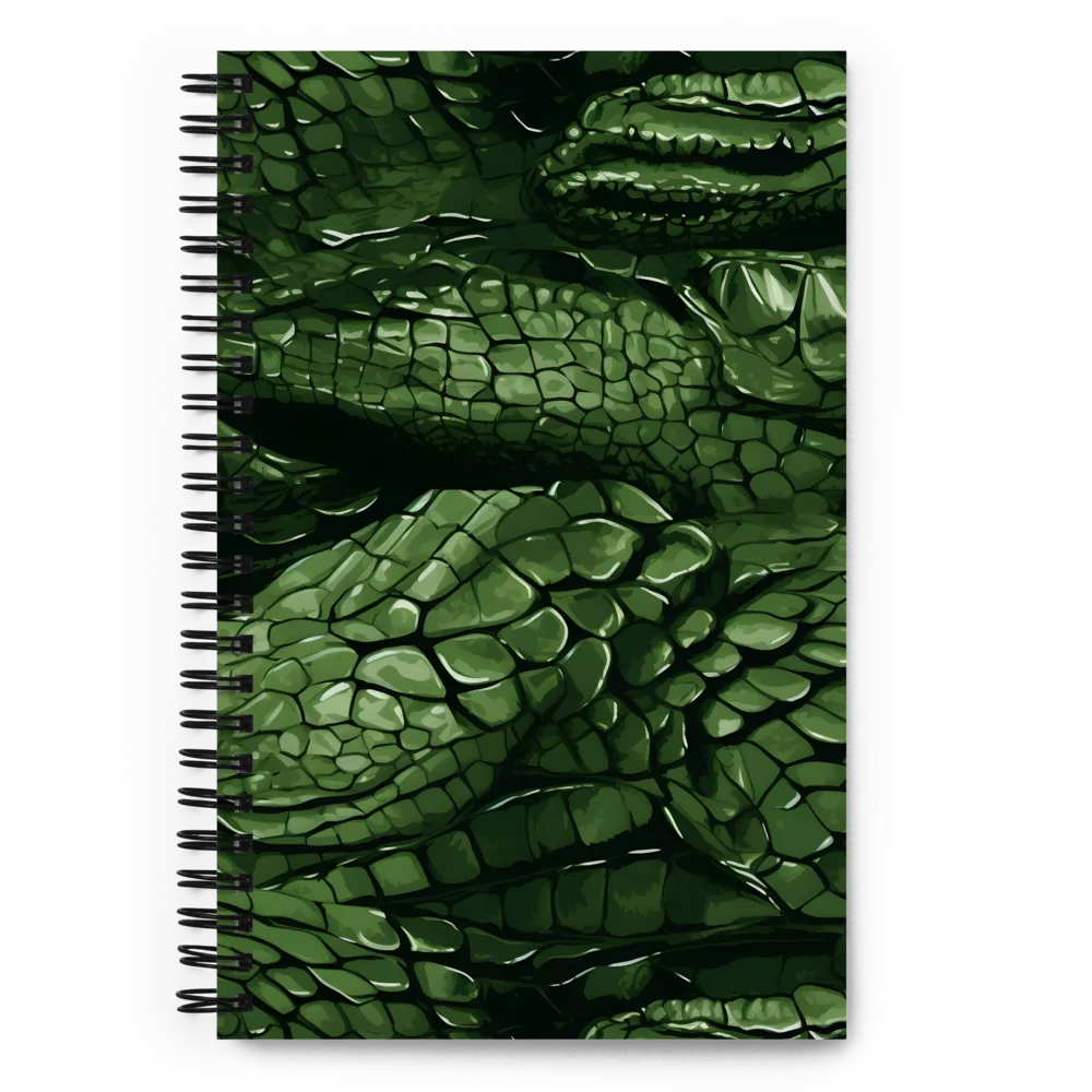 Serpentine Harmony | Spiral Notebook