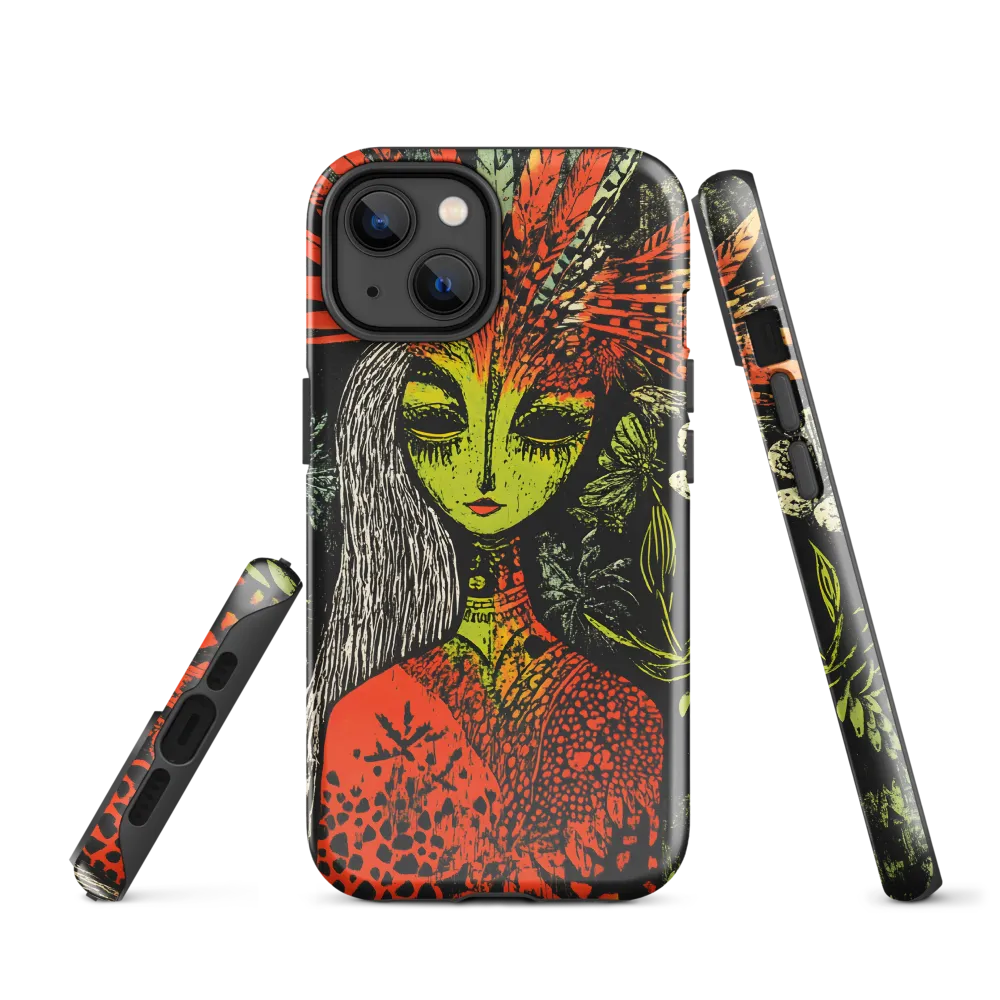 Mystical Flora: A Surreal Portrait