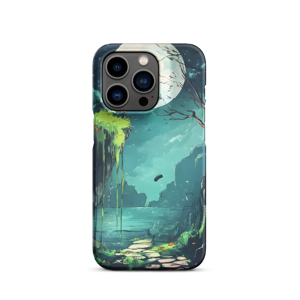 Moonlit Serenity: A Fantastical Landscape