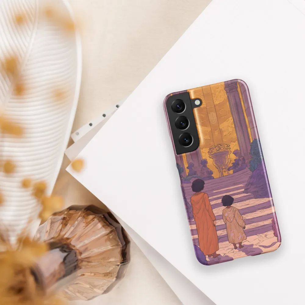 Journey into the Light | Phone Case |  S22 | Snap Case | Matte