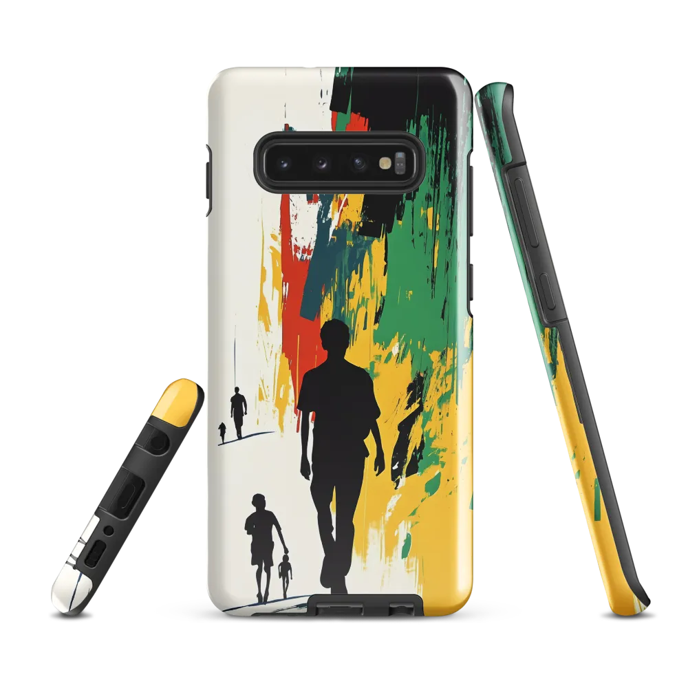 Journey of Silhouettes | Phone Case |  S10 Plus | Tough Case | Glossy