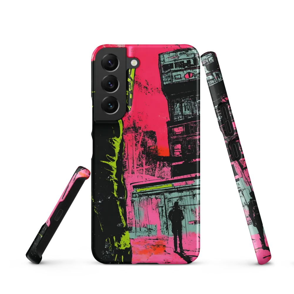 Urban Echoes of Mystery | Phone Case |  S22 | Snap Case | Matte