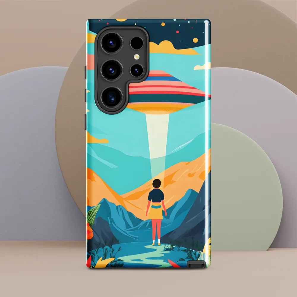 Celestial Encounter | Phone Case |  S24 Ultra | Tough Case | Glossy