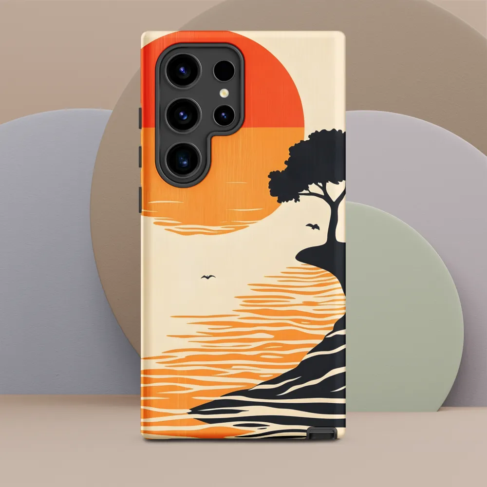 Serene Sunset | Phone Case |  S24 Ultra | Tough Case | Matte