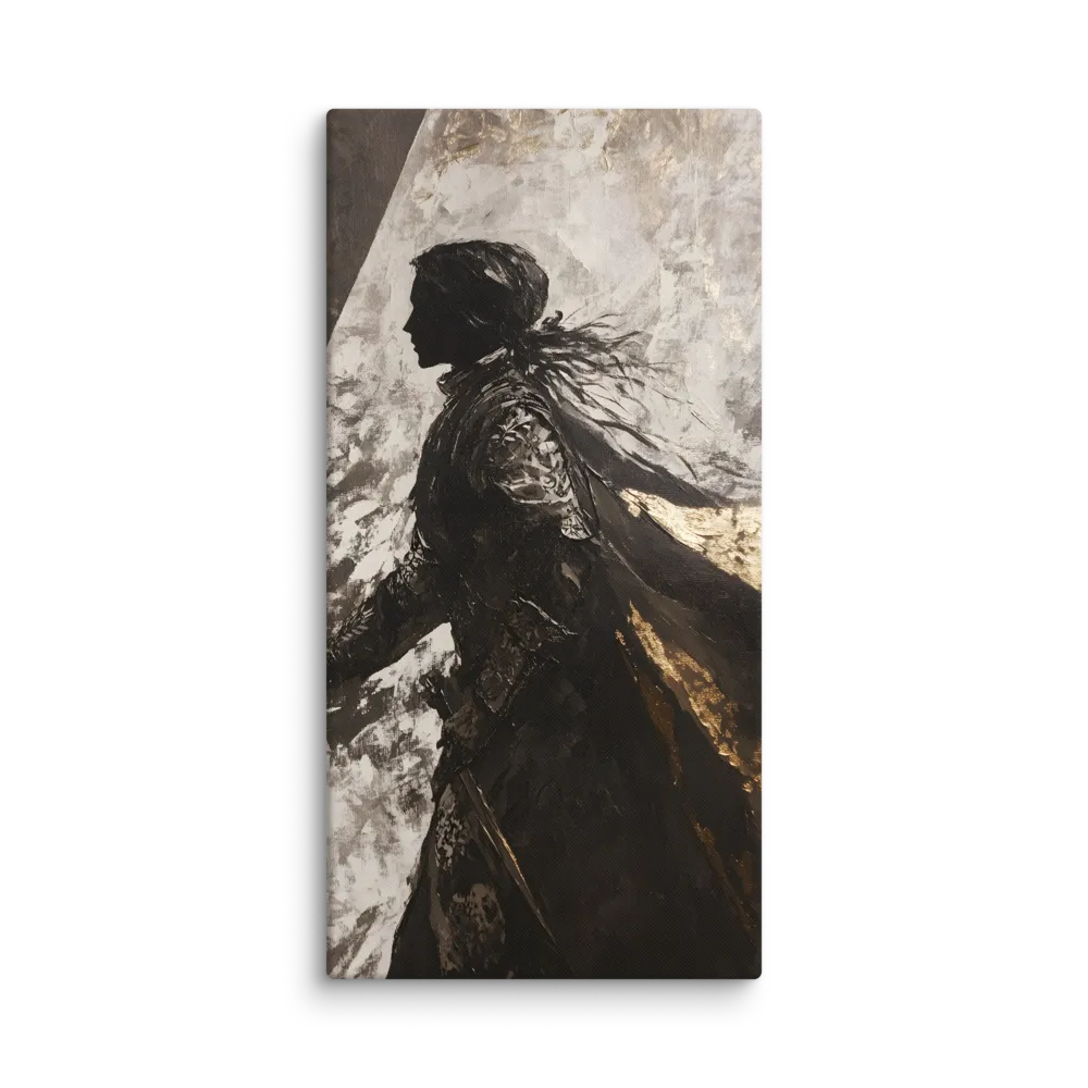 The Silhouette of Valor | Canvas | 16″×32″