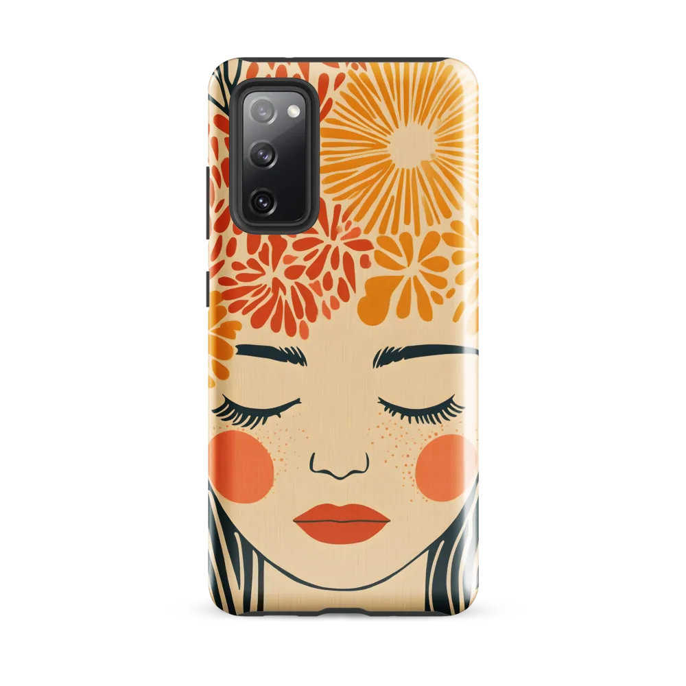 Serenity in Bloom | Phone Case |  S20 FE | Tough Case | Glossy