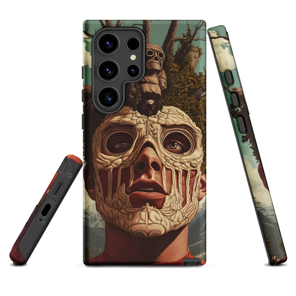 Nature's Mask: A Surreal Exploration