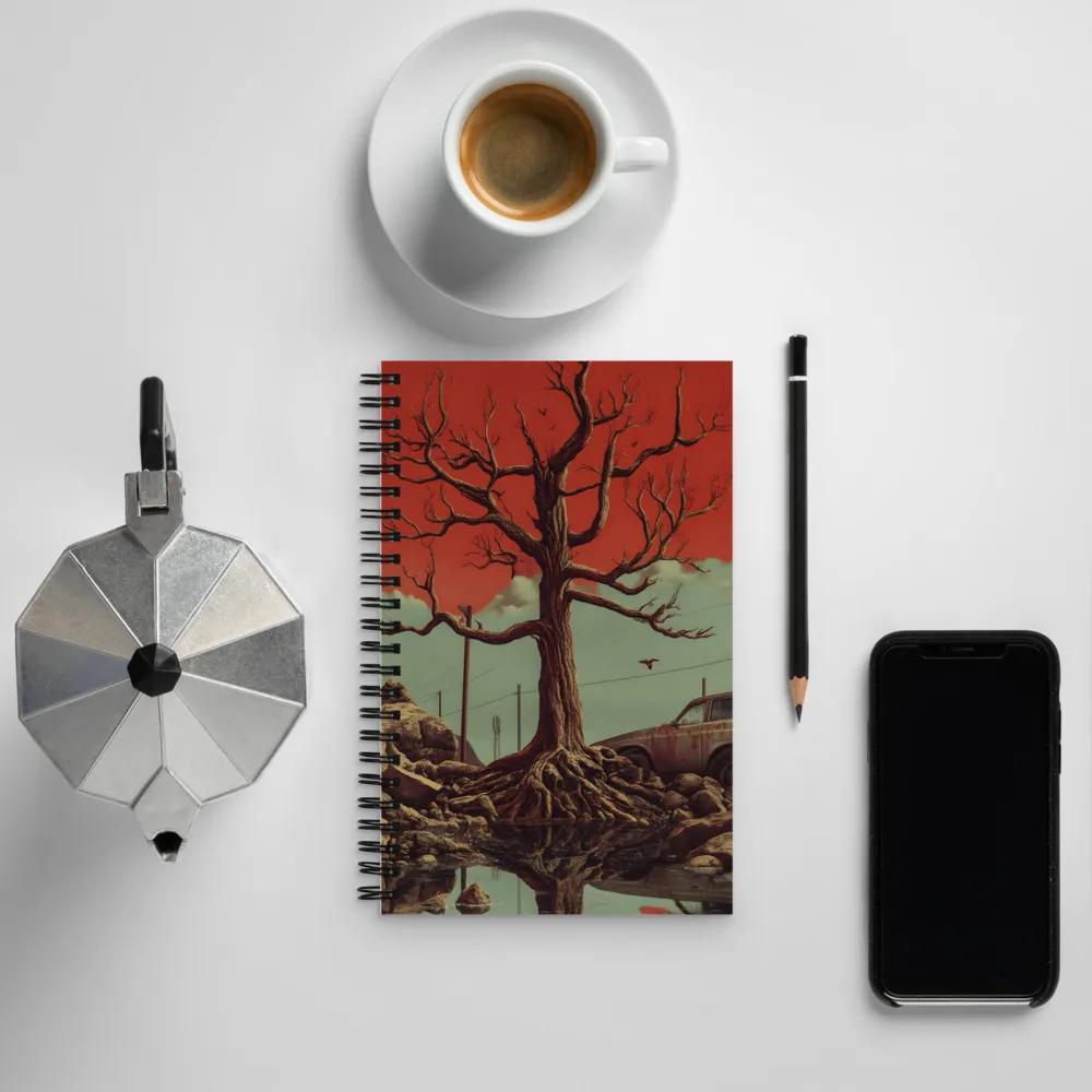 Embers of a Forgotten Grove | Spiral Notebook