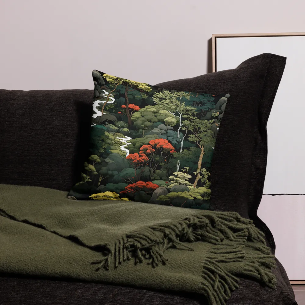 Whispers of the Forest | Pillow | 18″×18″