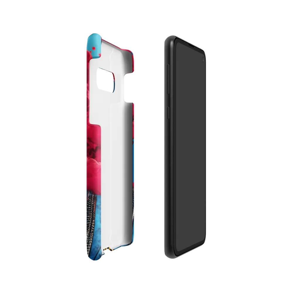 Bold Elegance in Digital Fashion | Phone Case |  S10e | Snap Case | Matte