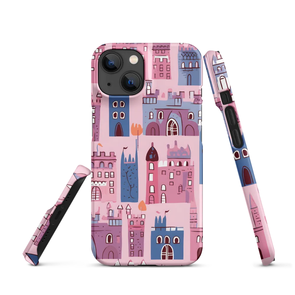 Whimsical Castles: A Playful Tapestry | Phone Case |  14 | Snap Case | Matte