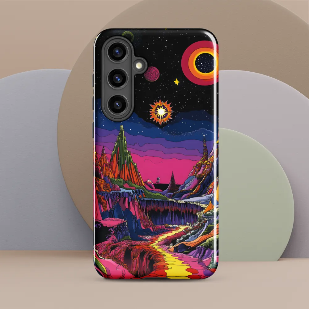 Galactic Wonders: A Journey Through an Alien Landscape