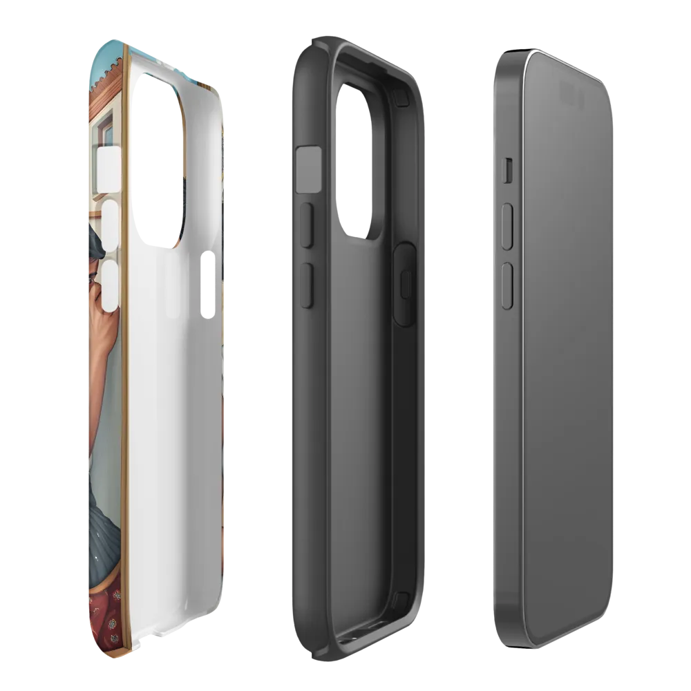 Tension Between Worlds | Phone Case |  14 Pro | Tough Case | Matte