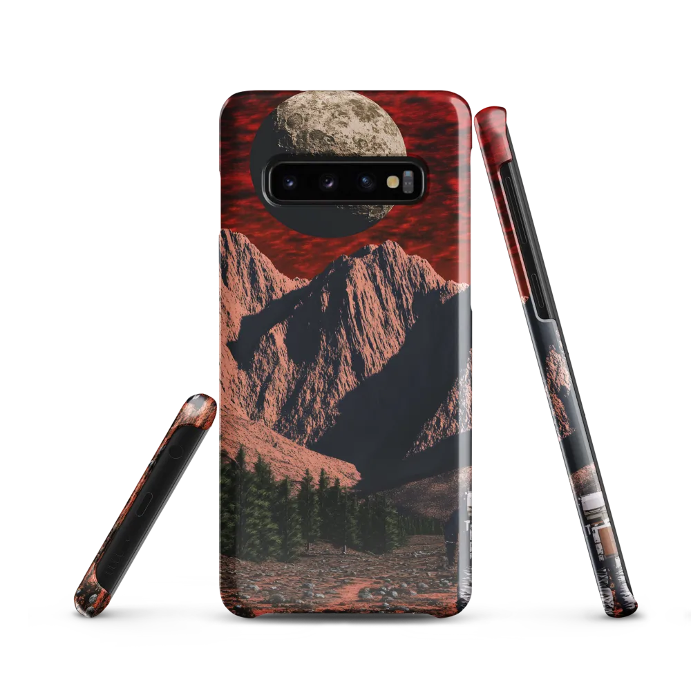 Beyond the Mountains: An Astronaut's Journey | Phone Case |  S10 | Snap Case | Glossy