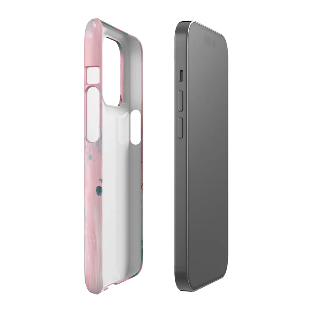 Dreamy Serenity: A Contemporary Portrait | Phone Case |  14 Pro | Snap Case | Matte