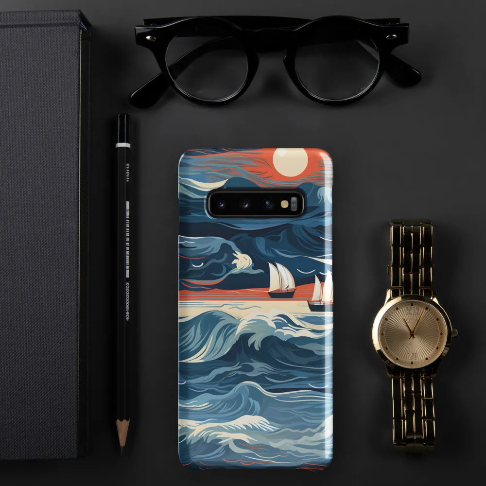 Ocean Whispers: A Voyage at Dusk