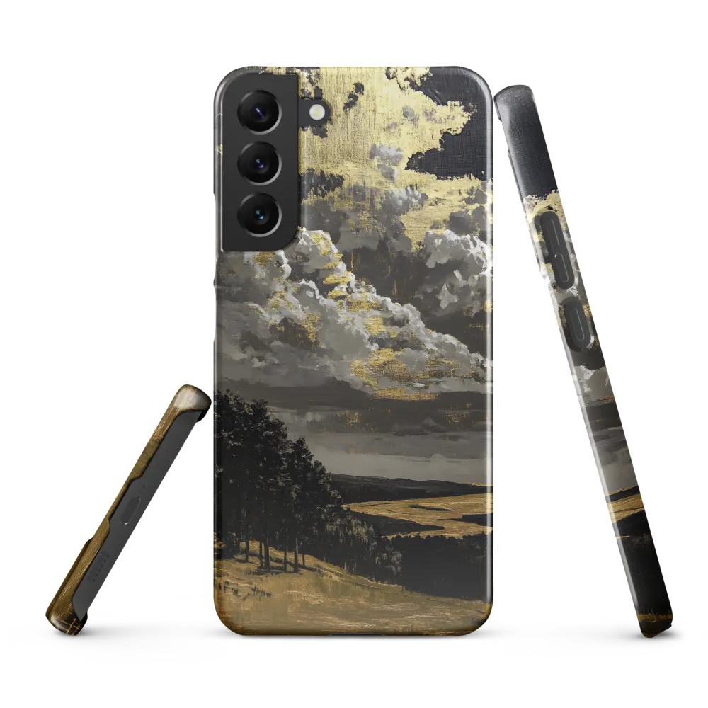 Golden Serenity in a Dramatic Sky | Phone Case |  S22 Plus | Snap Case | Glossy