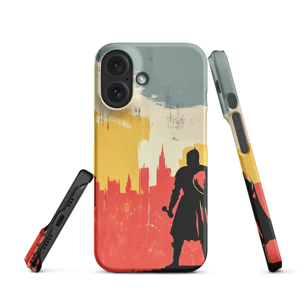 Hero in the Urban Dawn | Phone Case |  16 | Snap Case | Matte