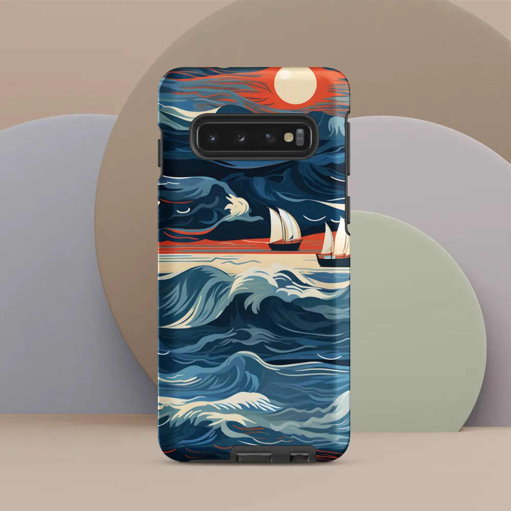 Ocean Whispers: A Voyage at Dusk