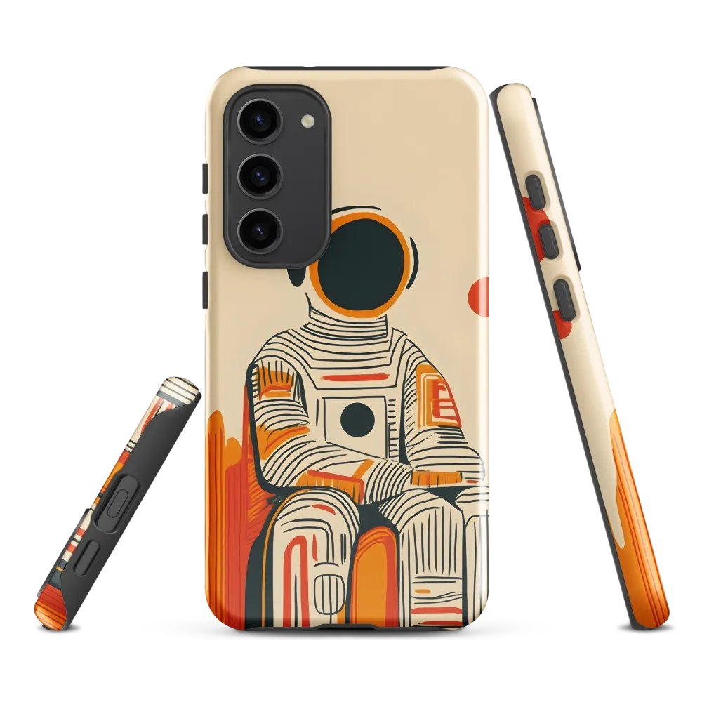 Contemplation of the Stars | Phone Case |  S23 Plus | Tough Case | Glossy