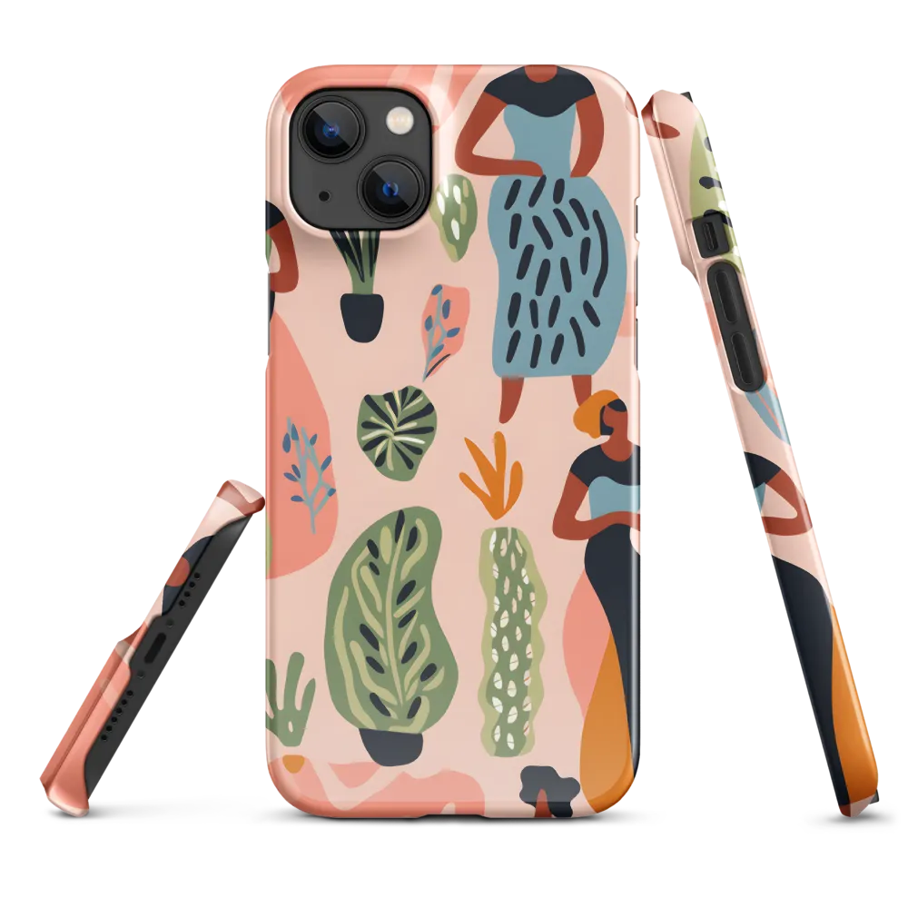 Harmony of Nature and Femininity | Phone Case |  14 Plus | Snap Case | Glossy