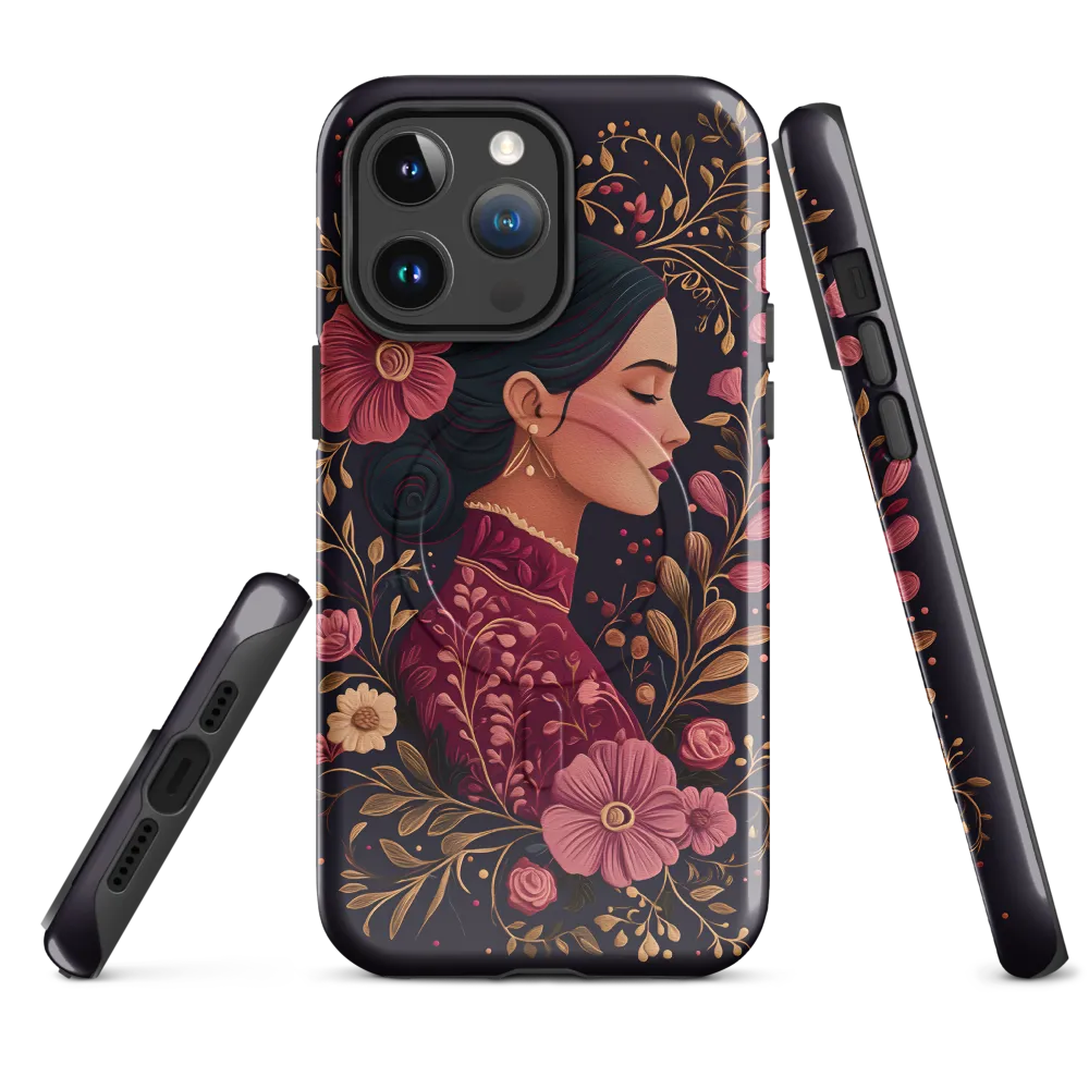 Portrait of Serenity | Phone Case |  14 Pro Max | MagSafe® Tough Case | Glossy
