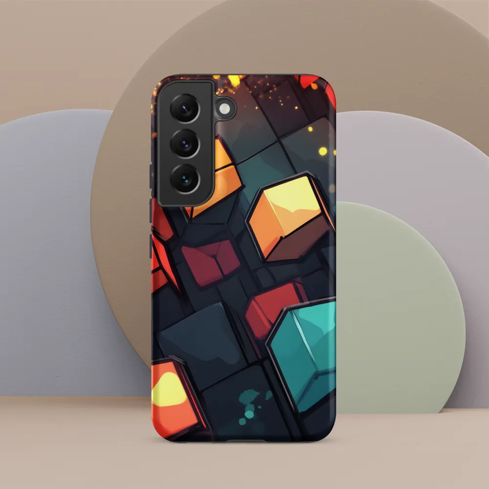Illuminated Geometry | Phone Case |  S22 | Tough Case | Matte